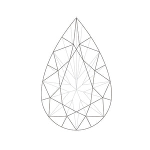 Lab Grown Loose 1.0ct. Pear Diamond IGI.523273381